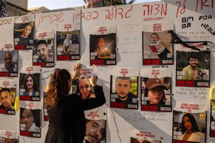 
Blackrock employee Haider Tawakali slammed for tearing down posters of kidnapped Israelis by Hamas 