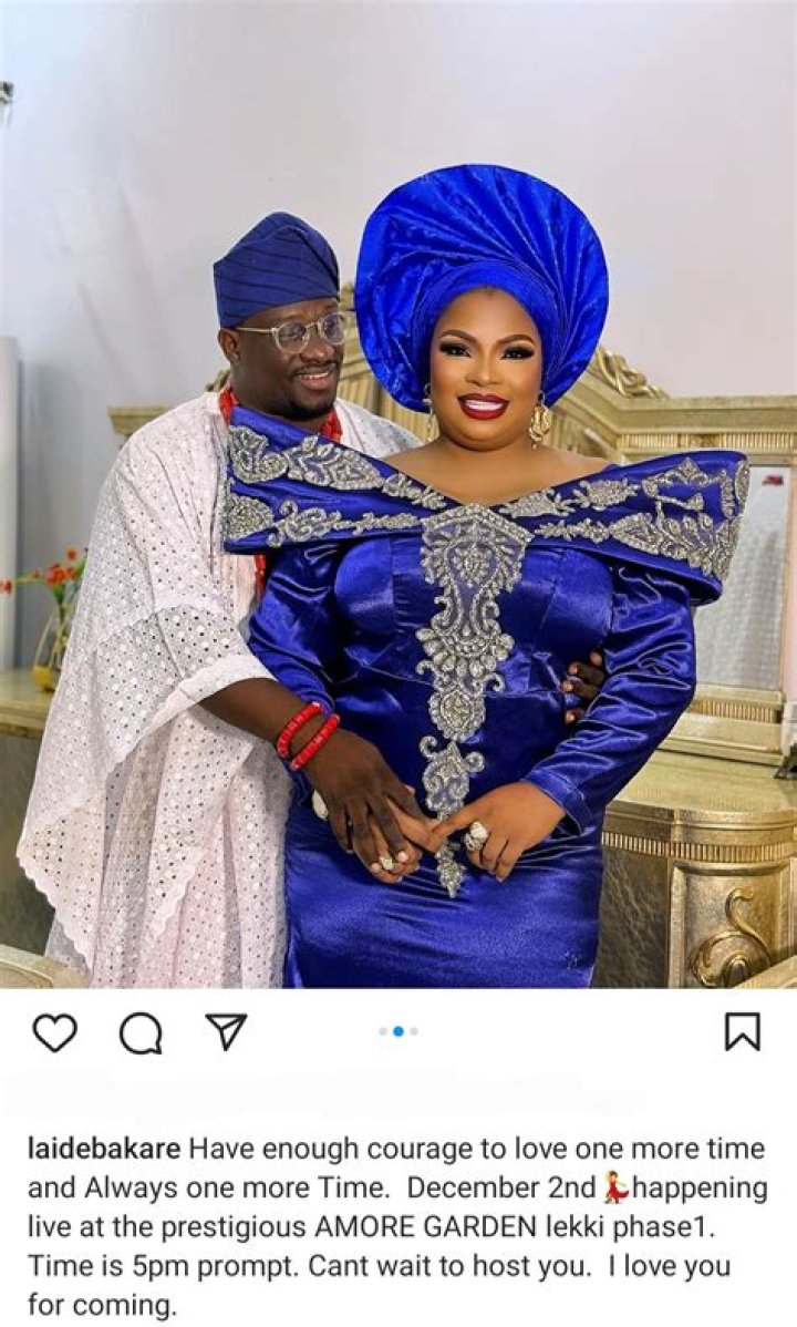 
Laide Bakare, an actress, is counting down to her birthday while teasing a reveal of her wealth. 